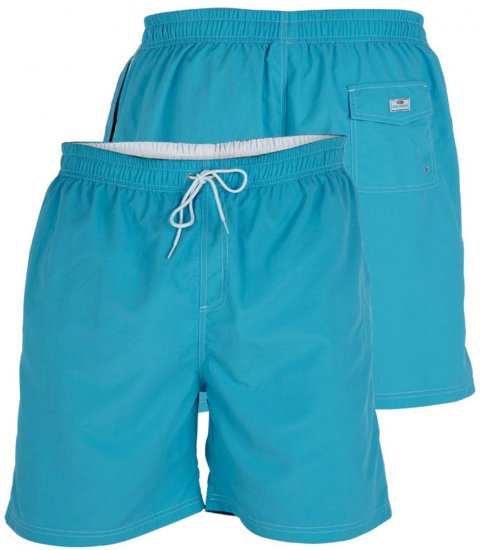 D555 Yarrow Swimshorts Blue - Ondergoed & zwem - Grote Maten Ondergoed Heren