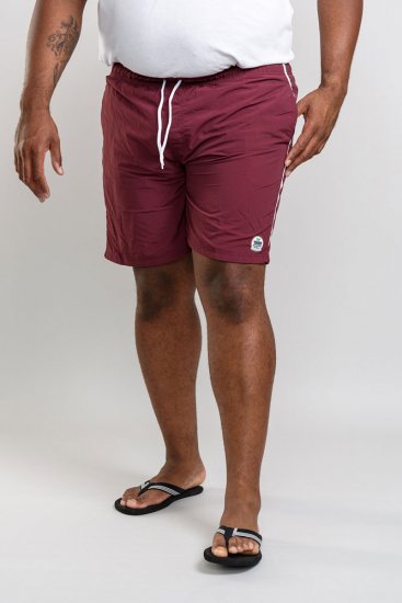 D555 Yarrow Swimshorts Burgundy - Ondergoed & zwem - Grote Maten Ondergoed Heren