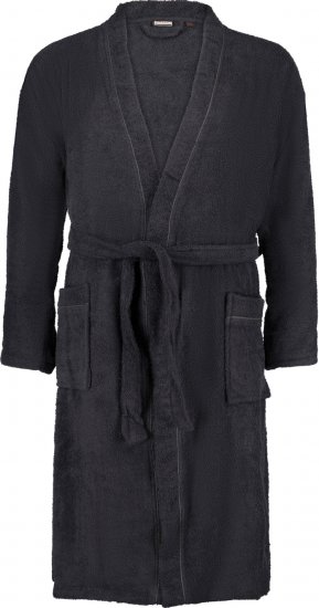 Adamo Joey Bathrobe Black - Ondergoed & zwem - Grote Maten Ondergoed Heren
