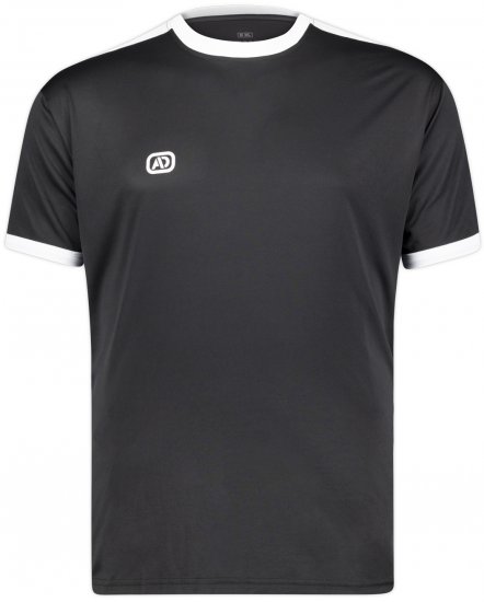 Adamo Marco Technical Sports T-shirt Black - Sportkleding & outdoor - Grote Maten Sportkleding Heren
