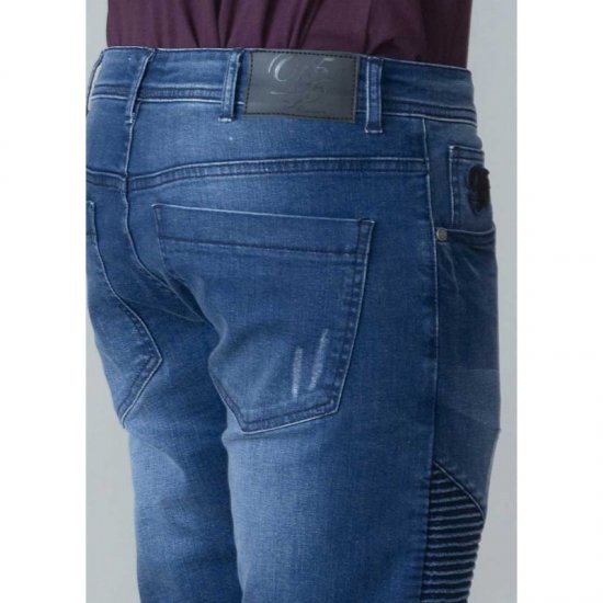 D555 Abrams Biker Style Jeans - Jeans & broeken - Jeans & Broeken Grote Maten Heren