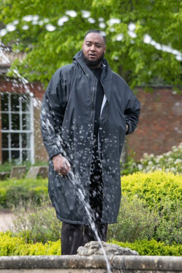 D555 Webber Waterafstotende jas met sherpavoering zwart - Jassen - Grote Maten Herenjassen