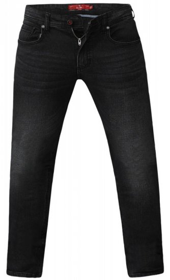 D555 Benson Tapered Fit Stretch Jeans Stonewash TALL SIZES - HERENKLEDING MT-6XLT - Tall Kleding Heren
