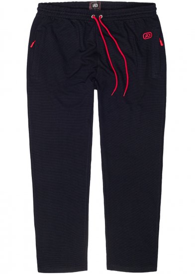 Adamo Matteo Ottoman Sweatpants Navy - Joggingbroeken & shorts - Joggingbroeken & Shorts Heren Grote Maten