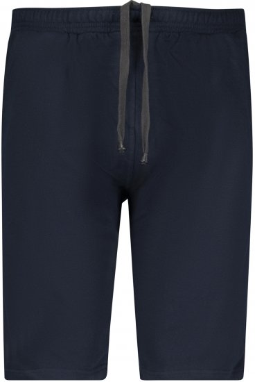 Adamo Athen Sweatshorts Navy - Joggingbroeken & Shorts - Joggingbroeken & Shorts Heren Grote Maten