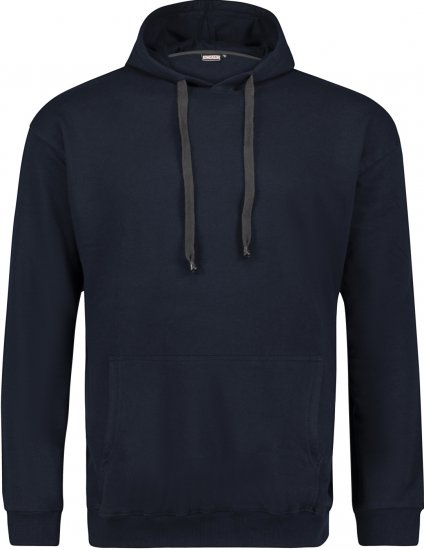 Adamo Athen Hoodie without Zipper Navy - Sweaters & Hoodies - Sweaters & Hoodies Grote Maten Heren