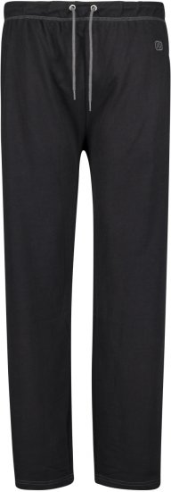 Adamo Markus Sweatpants with draw-cord Black - Joggingbroeken & shorts - Joggingbroeken & Shorts Heren Grote Maten