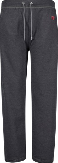 Adamo Markus Sweatpants with draw-cord Charcoal - Joggingbroeken & shorts - Joggingbroeken & Shorts Heren Grote Maten