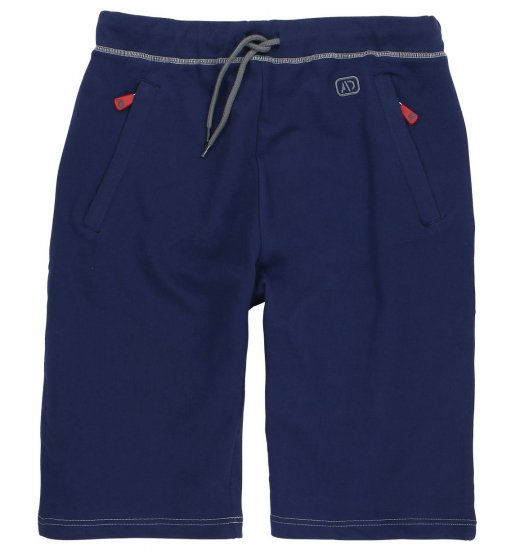 Adamo Moritz Sweatshorts Navy - Joggingbroeken & shorts - Joggingbroeken & Shorts Heren Grote Maten