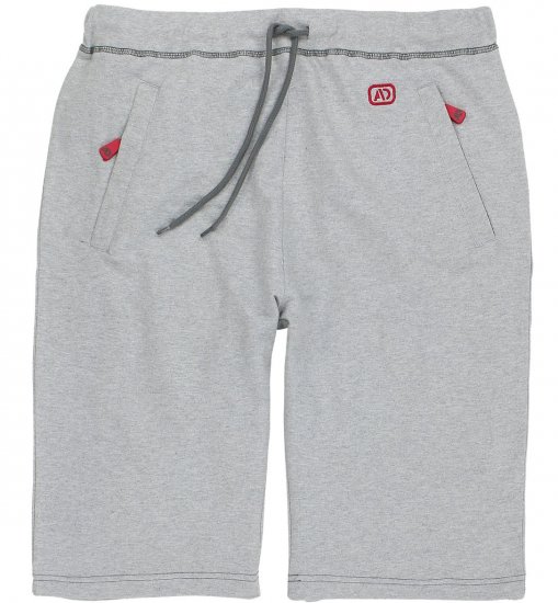 Adamo Moritz Sweatshorts Grey - Joggingbroeken & shorts - Joggingbroeken & Shorts Heren Grote Maten