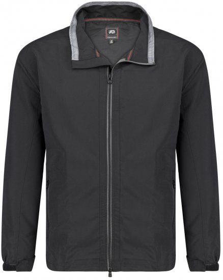Adamo Oswin Lightweight Fitness Jacket Black - Sportkleding & Outdoor - Grote Maten Sportkleding Heren