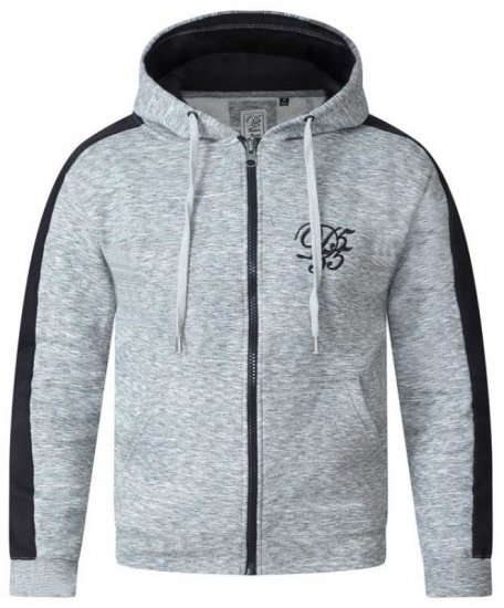D555 Ronnie Full zip Hoodie - Sweaters & hoodies - Sweaters & Hoodies Grote Maten Heren