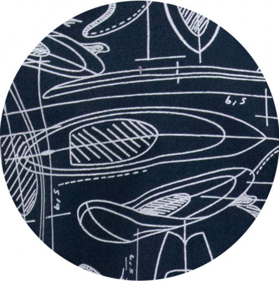 D555 Worthing Surf AOP Short Sleeve Button Down Collar Shirt Navy - Hemden - Overhemden Grote Maten Heren