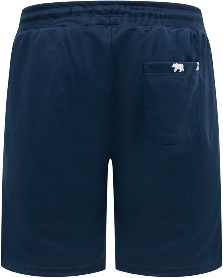 D555 Spalding Elasticated Waist Interlock Shorts Navy - Joggingbroeken & shorts - Joggingbroeken & Shorts Heren Grote Maten