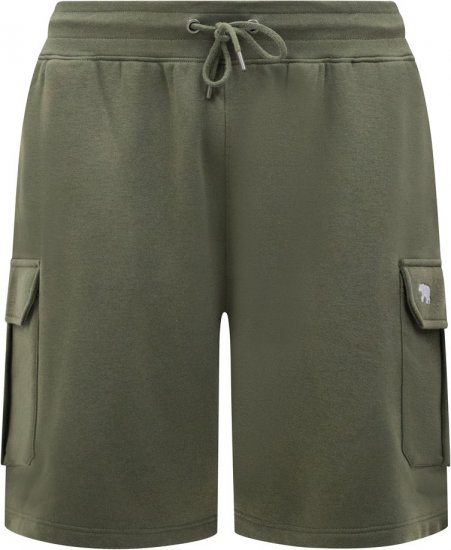 D555 Wigan 1 Elasticated Waist Fleece Cargo Shorts Khaki - Joggingbroeken & shorts - Joggingbroeken & Shorts Heren Grote Maten