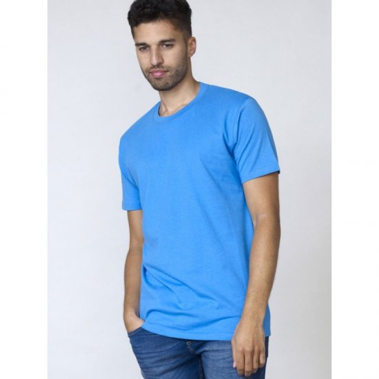 D555 Flyers Crew Neck T-shirt Blue - T-shirts - Grote Maten T-shirts Heren