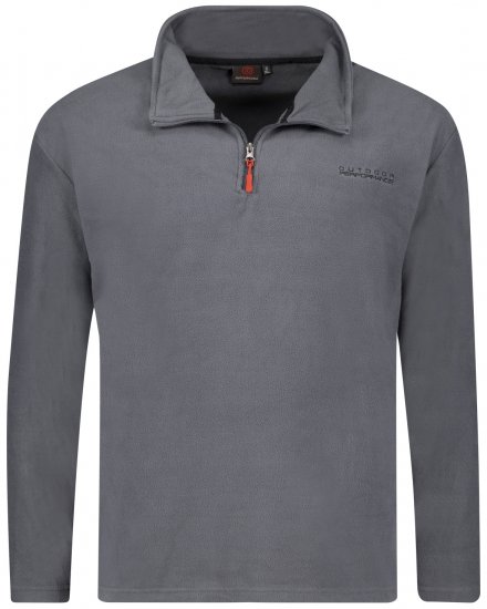 Adamo Vancouver Fleece Sweater Grey - Sportkleding & outdoor - Grote Maten Sportkleding Heren