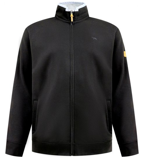 D555 Johnson Fleece Zip Through Sweatshirt with Chest Embroidery - Sweaters & Hoodies - Sweaters & Hoodies Grote Maten Heren