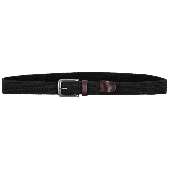 Adamo 180910 Elastische riem Zwart - Riemen - Grote Maten Heren Riemen