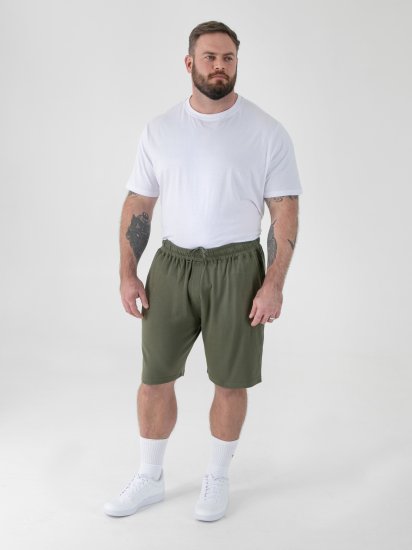 D555 Mitchell 1 Stretch Shorts met Elastische Taille Khaki - Joggingbroeken & shorts - Joggingbroeken & Shorts Heren Grote Maten