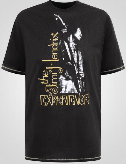 D555 Hugh Official ACDC Highway To Hell T-shirt met Print Zwart - T-shirts - Grote Maten T-shirts Heren