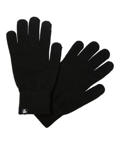 Jack & Jones Barry Gebreide handschoenen Zwart - Handschoenen - 