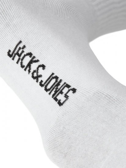 Jack & Jones Charles Tennissokken Wit 3-pack - Ondergoed & zwem - Grote Maten Ondergoed Heren