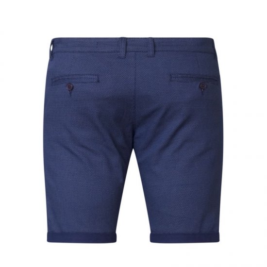 D555 Calvin Stretch Shorts Navy - Shorts - Grote Maten Korte Broeken Heren