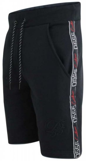 D555 Burlington Couture Jersey Shorts Black - Joggingbroeken & shorts - Joggingbroeken & Shorts Heren Grote Maten