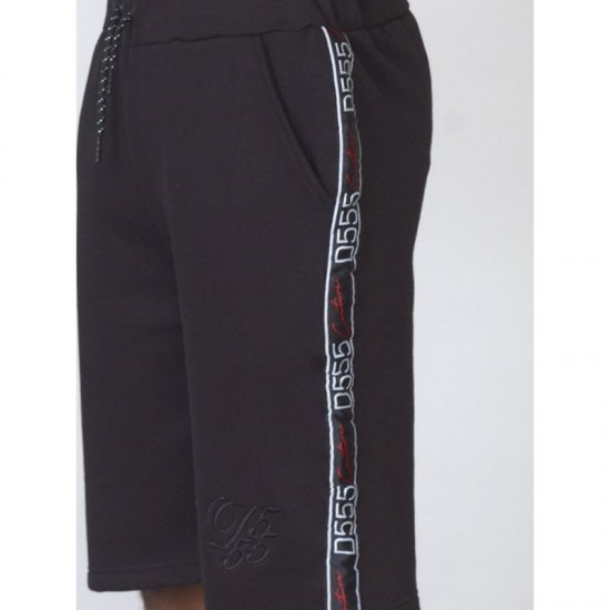 D555 Burlington Couture Jersey Shorts Black - Joggingbroeken & shorts - Joggingbroeken & Shorts Heren Grote Maten