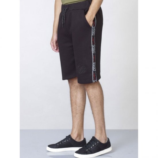 D555 Burlington Couture Jersey Shorts Black - Joggingbroeken & shorts - Joggingbroeken & Shorts Heren Grote Maten
