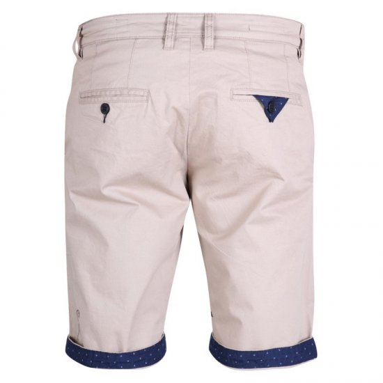 D555 Lopes Stretch Short Stone - Shorts - Grote Maten Korte Broeken Heren