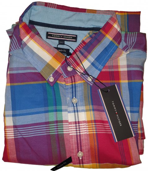 Tommy Hilfiger Renzo Check Shirt - Motleys gekke april solden - 