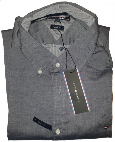 Tommy Hilfiger Two Tone Shirt - Motleys gekke april solden - 