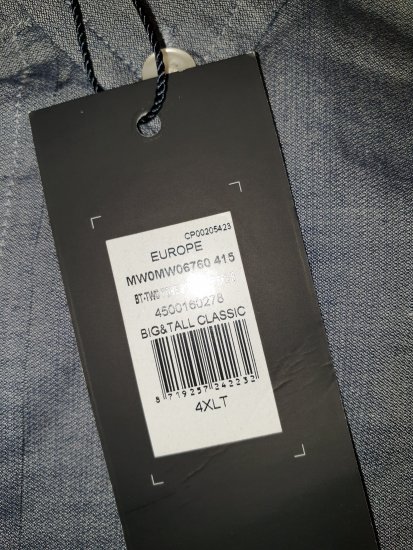 Tommy Hilfiger Two Tone Shirt - Motleys gekke april solden - 