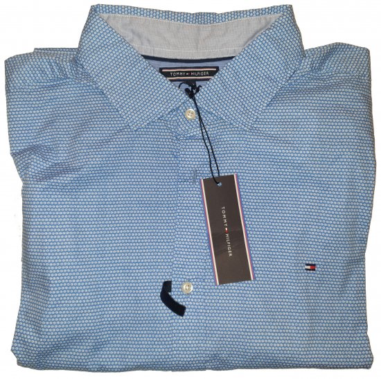 Tommy Hilfiger Open Dot Shirt - Motleys gekke april solden - 