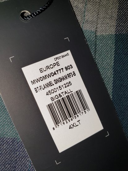 Tommy Hilfiger Gingham Flannel Shirt Green - Motleys gekke april solden - 