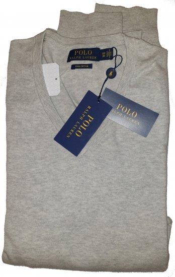 Polo Ralph Lauren 4001 Sweater Grey - Motleys gekke april solden - 