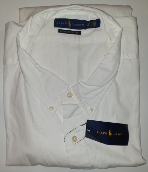 Polo Ralph Lauren Classics White Shirt - Motleys gekke april solden - 