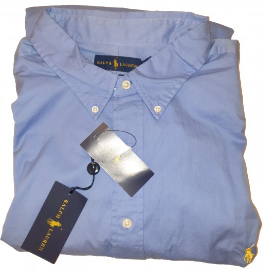 Polo Ralph Lauren HRB IS BLU Shirt - Motleys gekke april solden - 