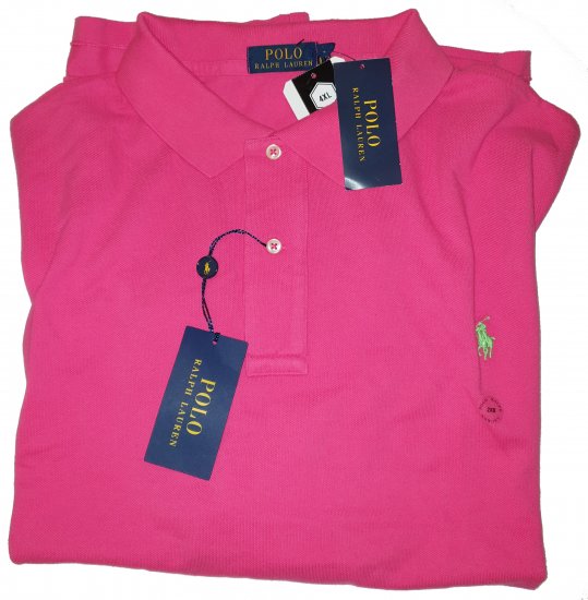 Polo Ralph Lauren TC6D Pink Polo - Motleys gekke april solden - 