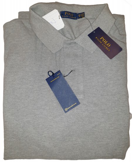 Polo Ralph Lauren TC7O Polo Heather Grey - Motleys gekke april solden - 