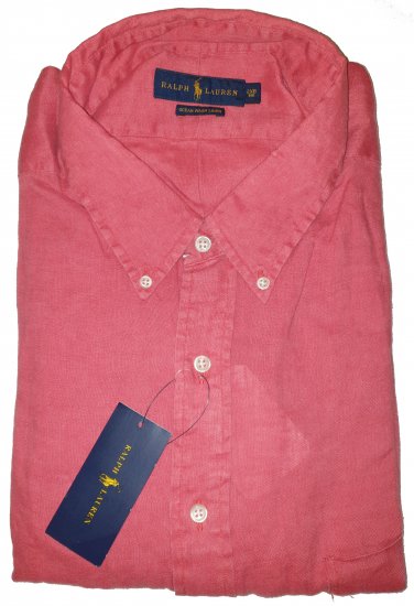 Polo Ralph Lauren TC7I Shirt Rustic Red - Motleys gekke april solden - 