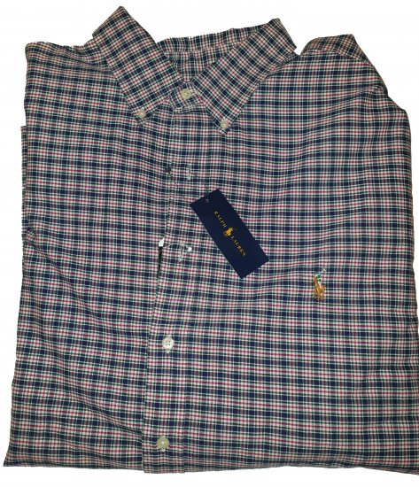 Polo Ralph Lauren TC6M Shirt Navy/Pink - Motleys gekke april solden - 