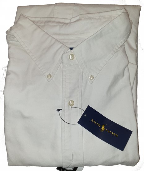 Ralph Lauren TC6U White Shirt - Motleys gekke april solden - 