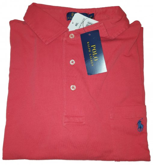Ralph Lauren TC7I Polo Sunrise Red - Motleys gekke april solden - 