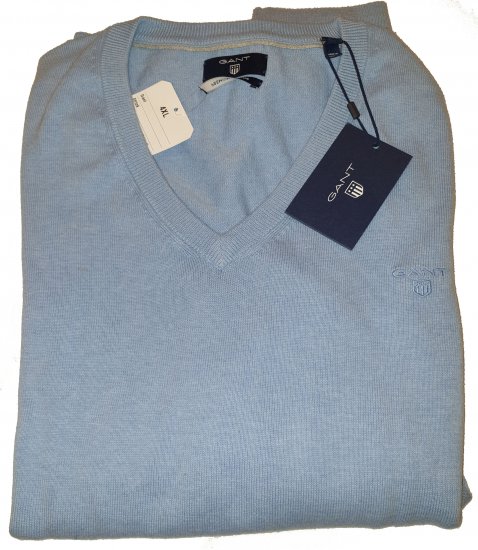 Gant 83072 Sweater Blue - Motleys gekke april solden - 