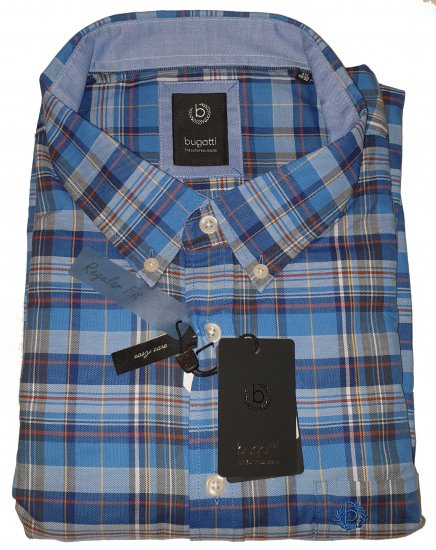 Bugatti 78315 Shirt Blue - Motleys gekke april solden - 