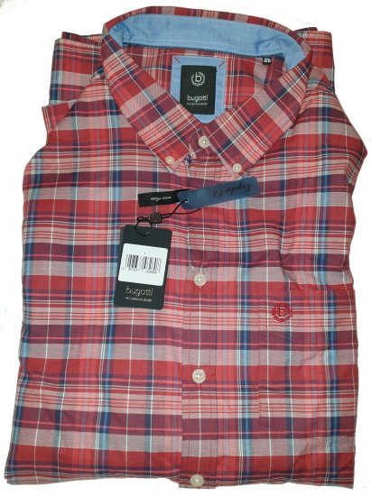 Bugatti 78315 Shirt Red - Motleys gekke april solden - 