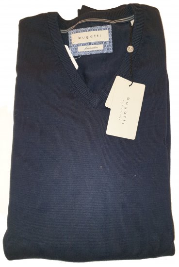 Bugatti 95510 Knit Navy - Motleys gekke april solden - 